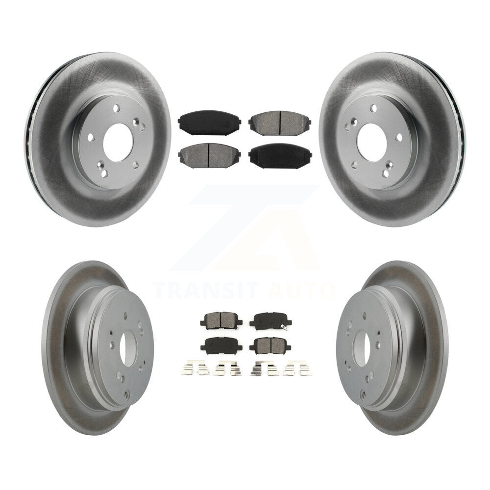 Transit Auto KGS-100782 Disc Brake Kit for 2002-2004 Honda Odyssey - Front and Rear