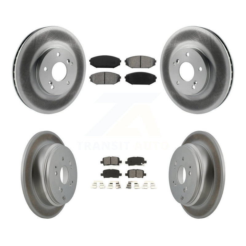 Transit Auto KGS-100782 Disc Brake Kit for 2002-2004 Honda Odyssey - Front and Rear