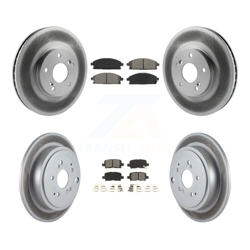 Transit Auto KGS-100783 Disc Brake Kit for 2003-2006 Acura MDX - Front and Rear
