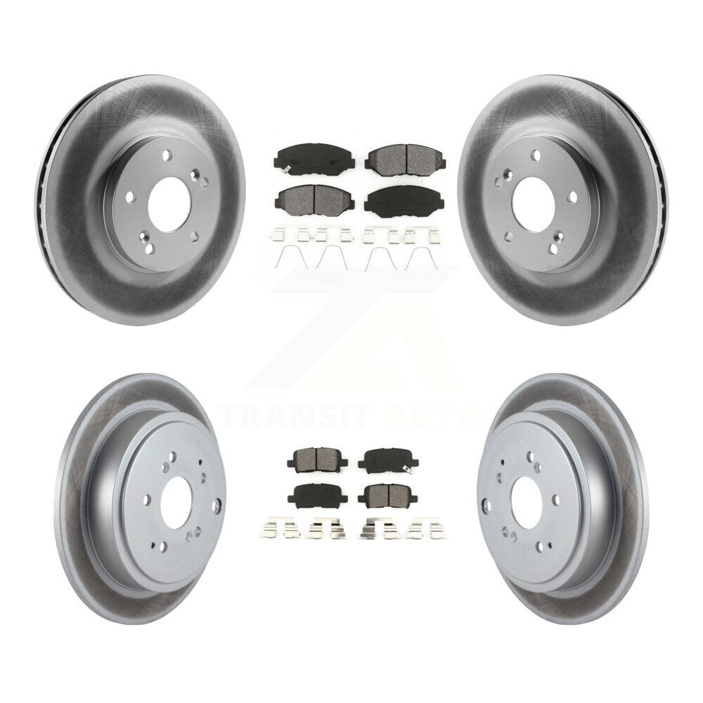 Transit Auto KGS-100784 Disc Brake Kit for 2003-2008 Honda Pilot - Front and Rear