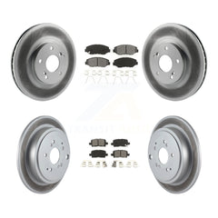 Transit Auto KGS-100784 Disc Brake Kit for 2003-2008 Honda Pilot - Front and Rear