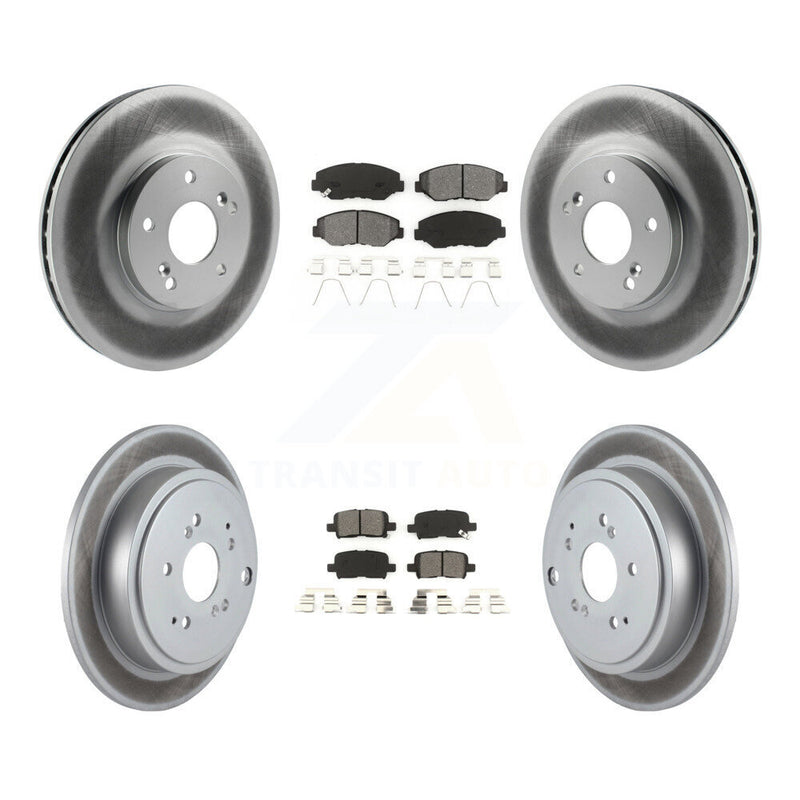 Transit Auto KGS-100784 Disc Brake Kit for 2003-2008 Honda Pilot - Front and Rear