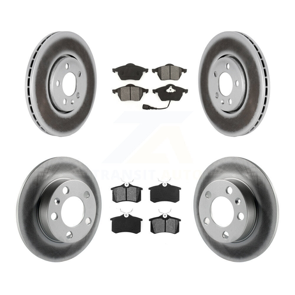 Transit Auto KGS-100785 Disc Brake Kit for 1999-2006 Volkswagen Golf, Volkswagen Jetta, Volkswagen Beetle - Front and Rear