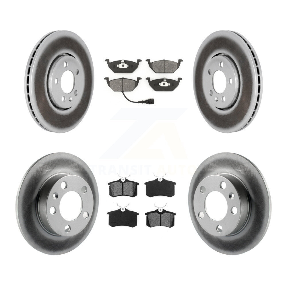 Transit Auto KGS-100786 Disc Brake Kit for 2000-2001 Volkswagen Golf - Front and Rear