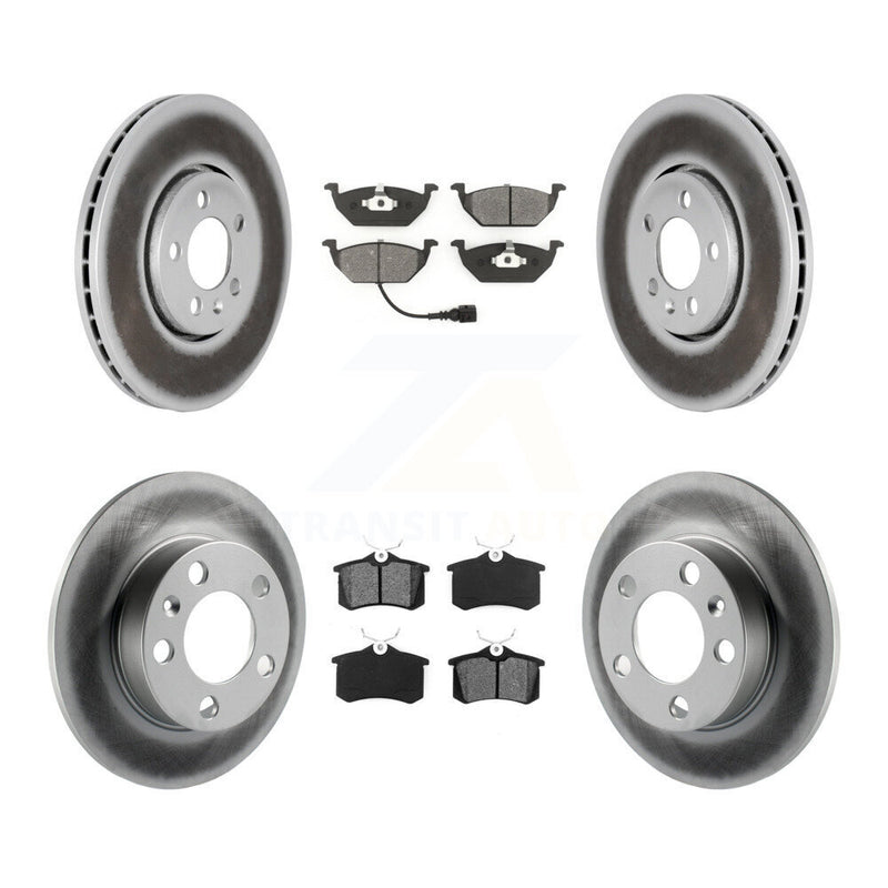 Transit Auto KGS-100786 Disc Brake Kit for 2000-2001 Volkswagen Golf - Front and Rear