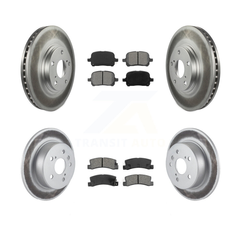 Transit Auto KGS-100788 Disc Brake Kit for 1999-2001 Lexus RX300 - Front and Rear