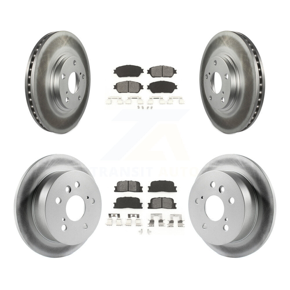 Transit Auto KGS-100789 Disc Brake Kit for 2004-2006 Lexus ES330 - Front and Rear