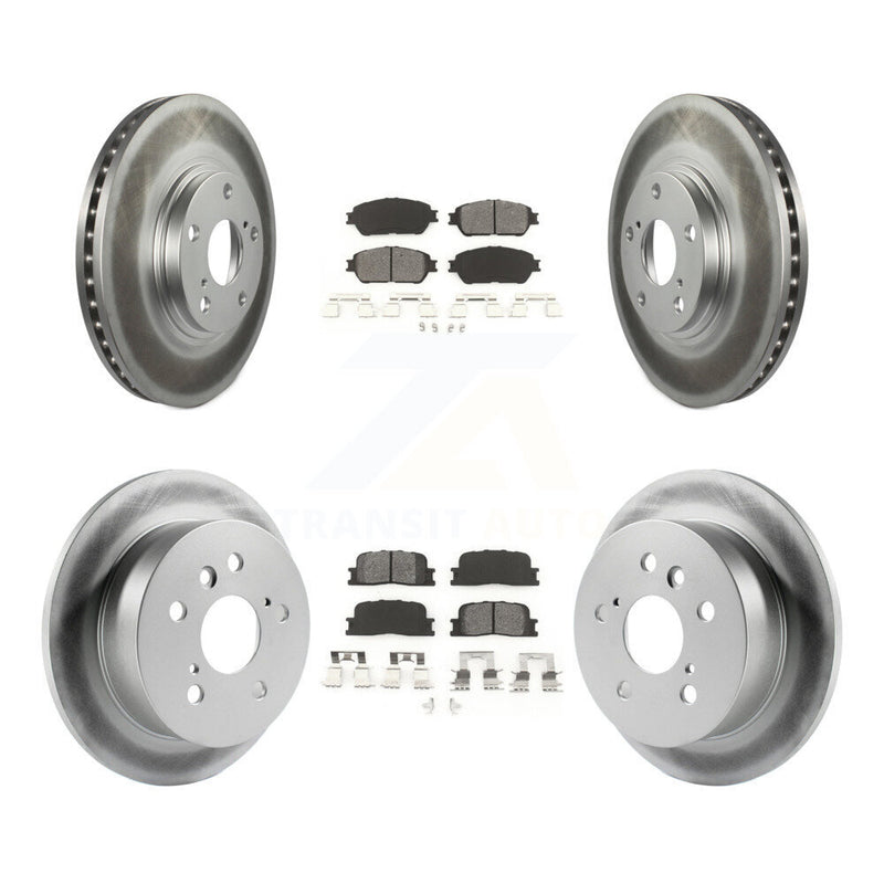 Transit Auto KGS-100789 Disc Brake Kit for 2004-2006 Lexus ES330 - Front and Rear