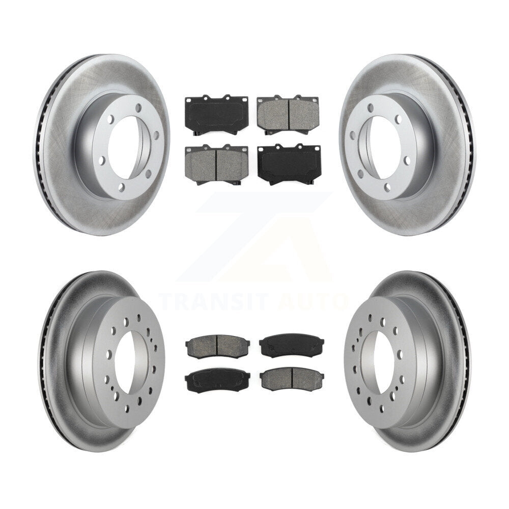 Transit Auto KGS-100790 Disc Brake Kit for 2001-2003 Toyota Sequoia - Front and Rear