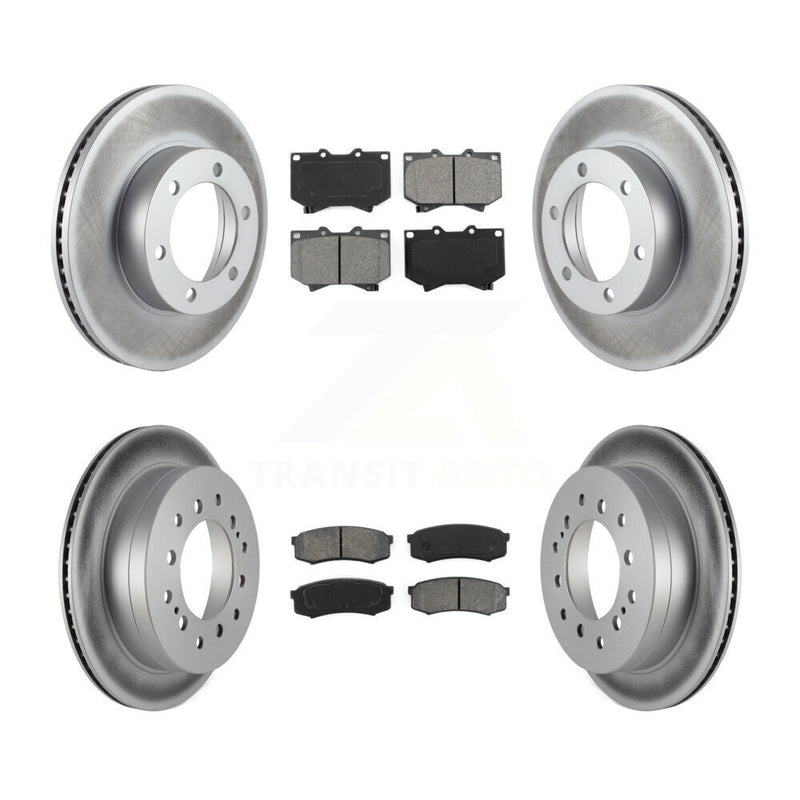 Transit Auto KGS-100790 Disc Brake Kit for 2001-2003 Toyota Sequoia - Front and Rear