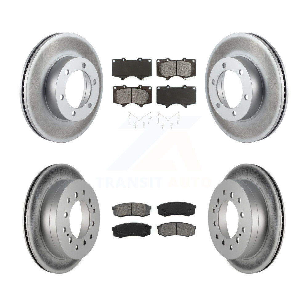 Transit Auto KGS-100791 Disc Brake Kit for 2001-2007 Toyota Sequoia - Front and Rear
