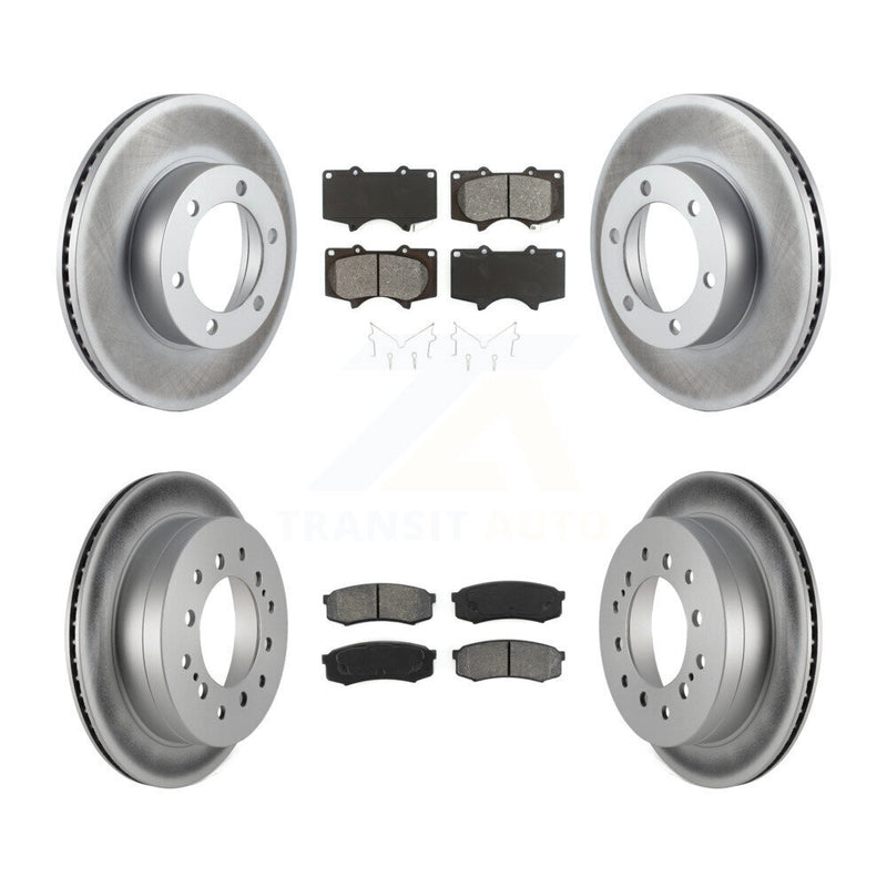 Transit Auto KGS-100791 Disc Brake Kit for 2001-2007 Toyota Sequoia - Front and Rear