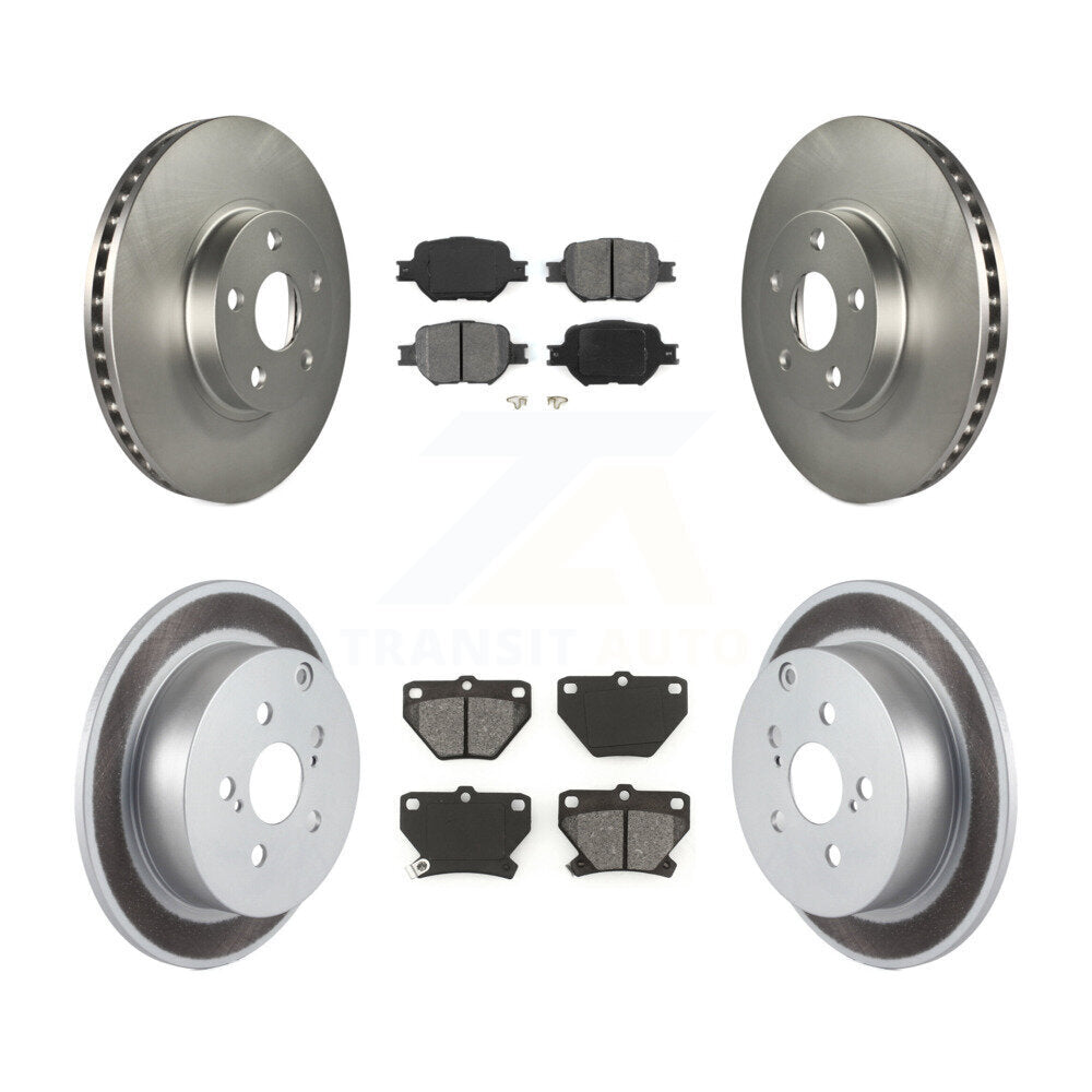 Transit Auto KGS-100792 Disc Brake Kit for 2000-2005 Toyota Celica - Front and Rear