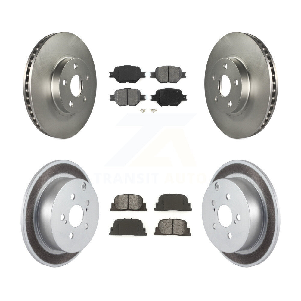 Transit Auto KGS-100793 Disc Brake Kit for 2005-2010 Scion tC - Front and Rear