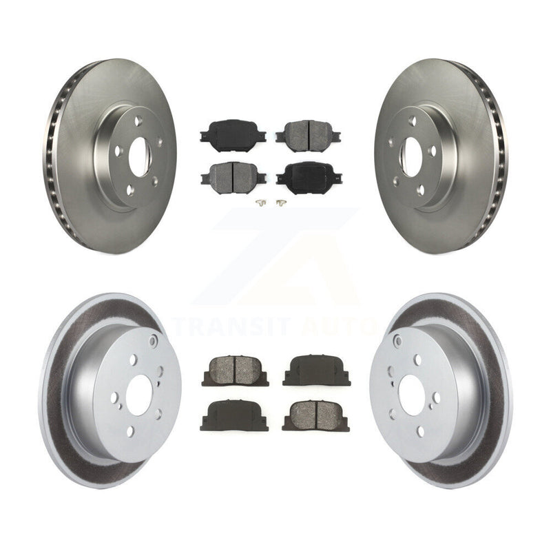 Transit Auto KGS-100793 Disc Brake Kit for 2005-2010 Scion tC - Front and Rear