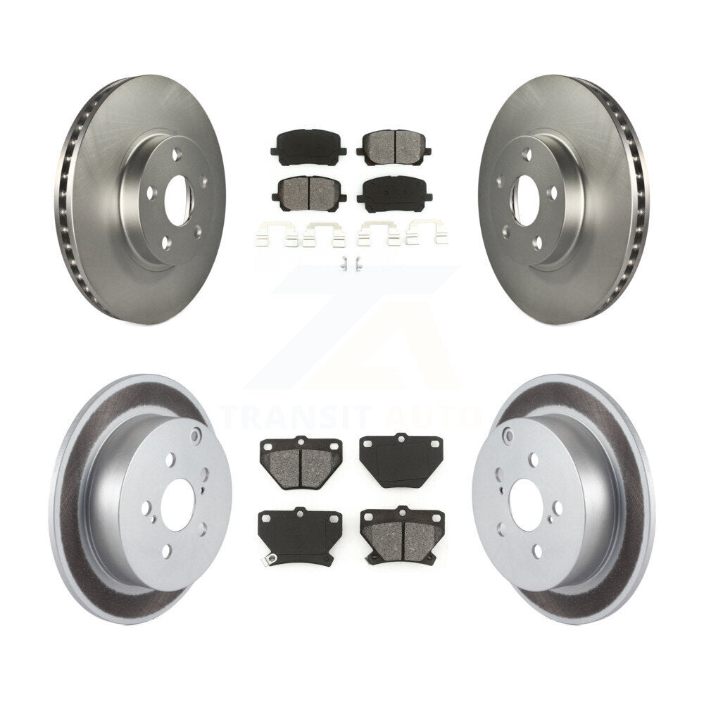 Transit Auto KGS-100794 Disc Brake Kit for 2003-2008 Toyota Corolla, Pontiac Vibe, Toyota Matrix - Front and Rear