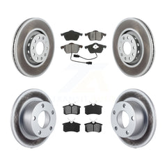 Transit Auto KGS-100795 Disc Brake Kit for 2000-2004 Audi A6 - Front and Rear