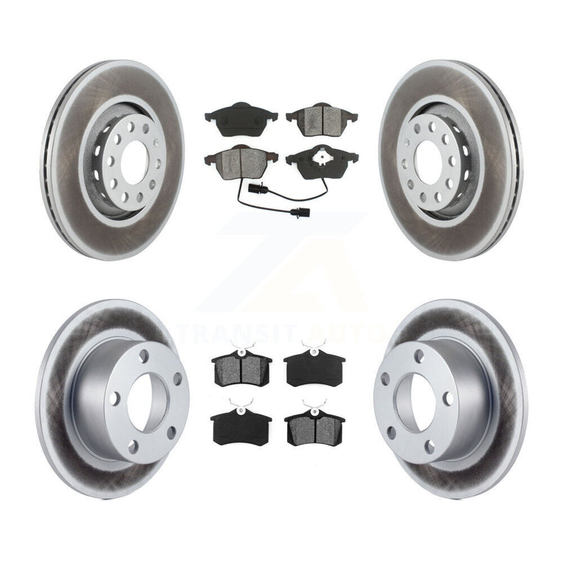 Transit Auto KGS-100795 Disc Brake Kit for 2000-2004 Audi A6 - Front and Rear