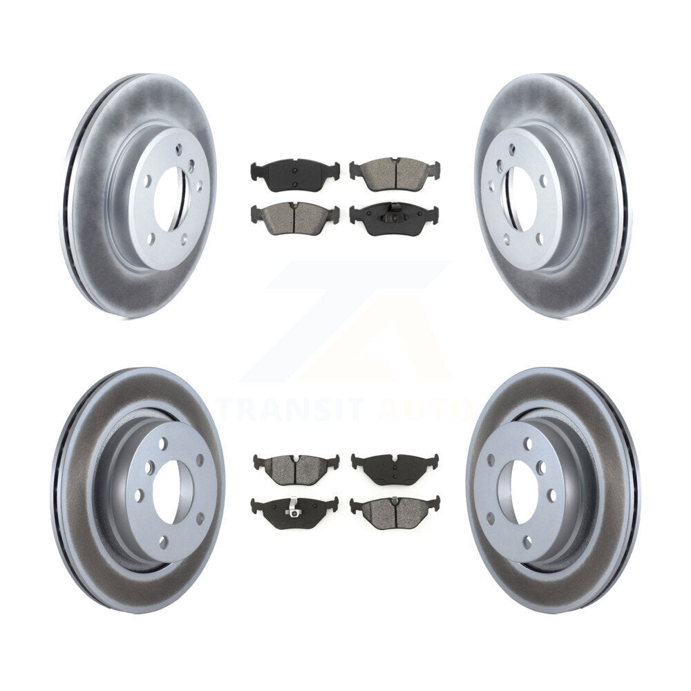 Transit Auto KGS-100798 Disc Brake Kit for 1998-2006 BMW 325Ci, BMW 325i and More - Front and Rear