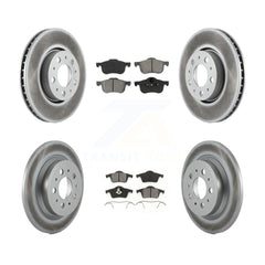 Transit Auto KGS-100801 Disc Brake Kit for 1999-2009 Volvo S60, Volvo S80 and More - Front and Rear