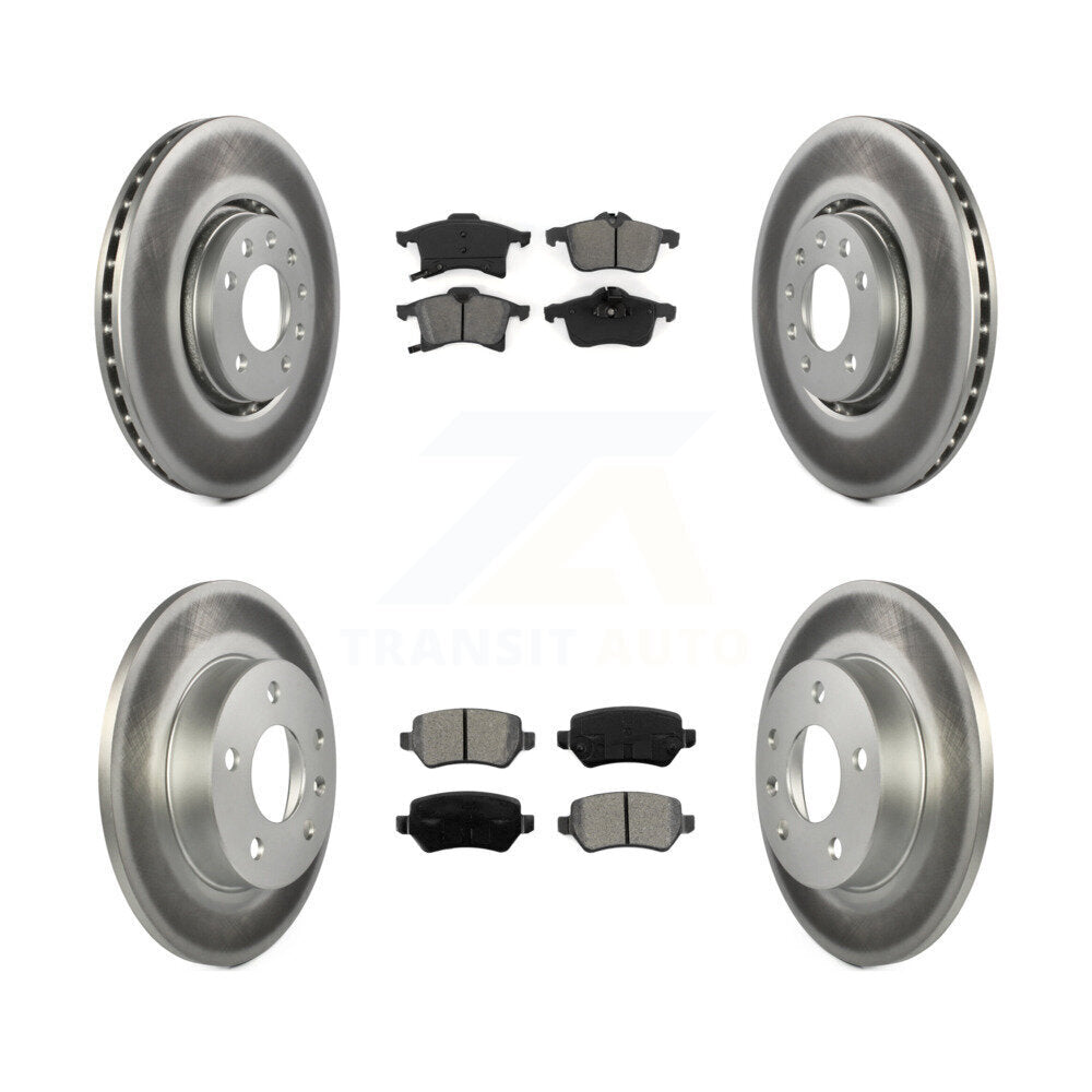 Transit Auto KGS-100803 Disc Brake Kit for 2008-2009 Saturn Astra - Front and Rear