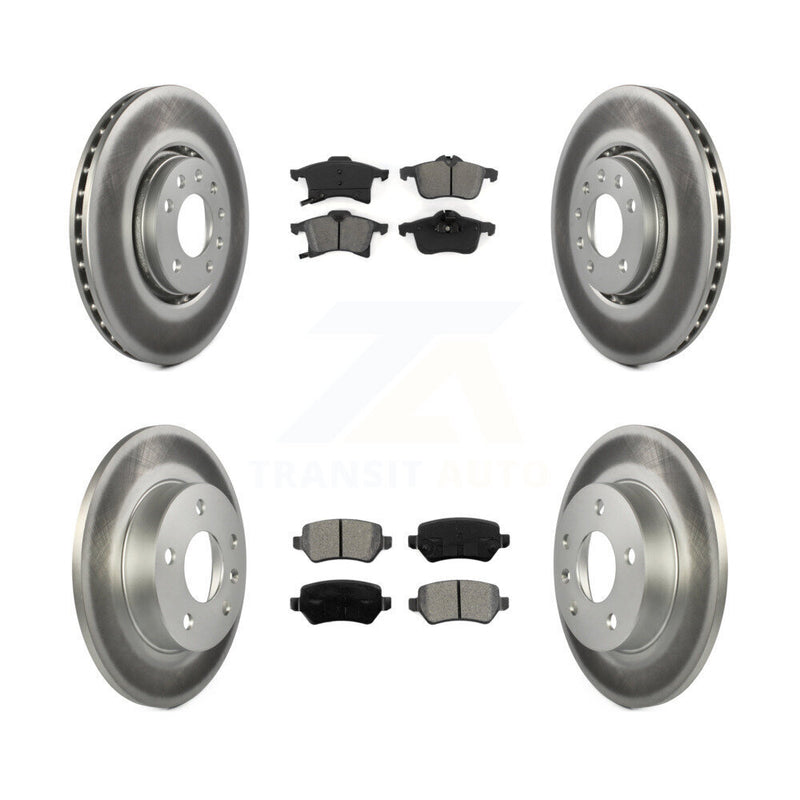 Transit Auto KGS-100803 Disc Brake Kit for 2008-2009 Saturn Astra - Front and Rear