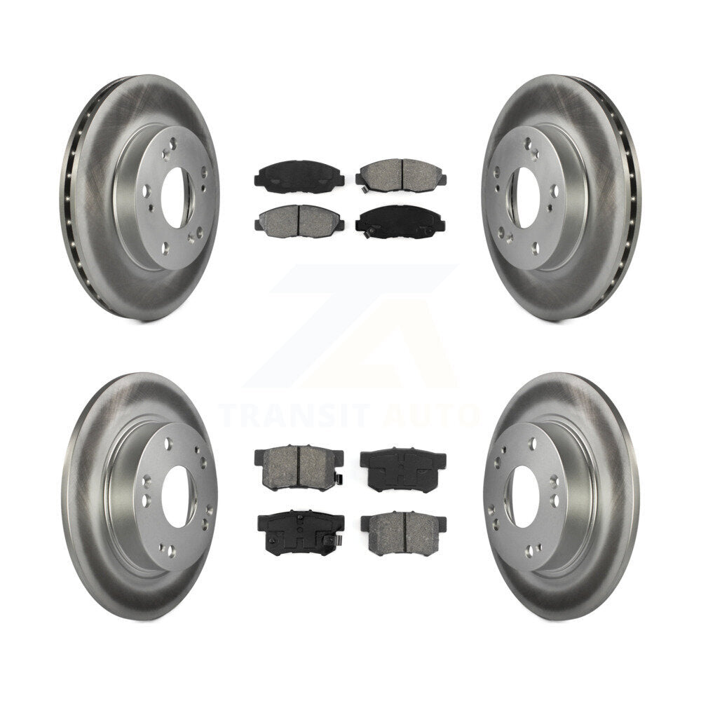Transit Auto KGS-100805 Disc Brake Kit for 2006-2011 Honda Civic - Front and Rear