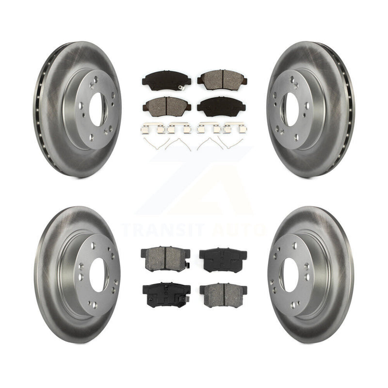 Transit Auto KGS-100807 Disc Brake Kit for 2009-2011 Honda Civic - Front and Rear