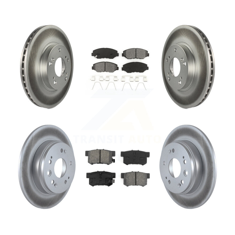 Transit Auto KGS-100809 Disc Brake Kit for 2002-2004 Honda CR-V - Front and Rear