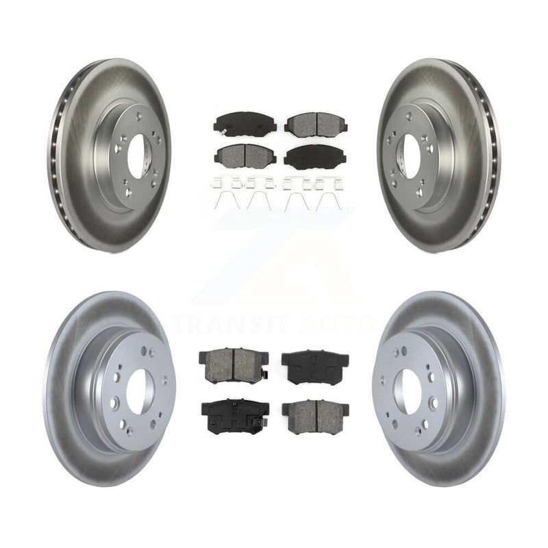 Transit Auto KGS-100809 Disc Brake Kit for 2002-2004 Honda CR-V - Front and Rear