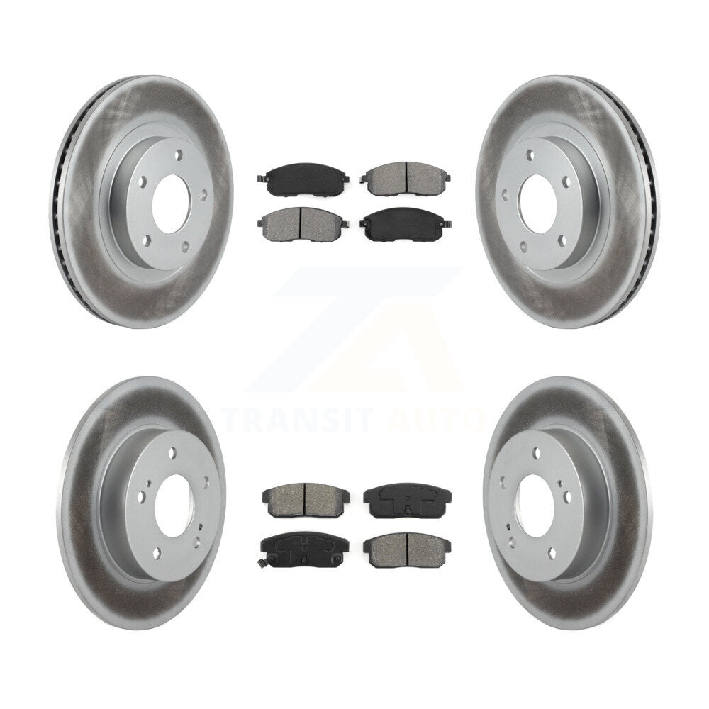 Transit Auto KGS-100810 Disc Brake Kit for 2002-2004 INFINITI I35, Nissan Maxima - Front and Rear