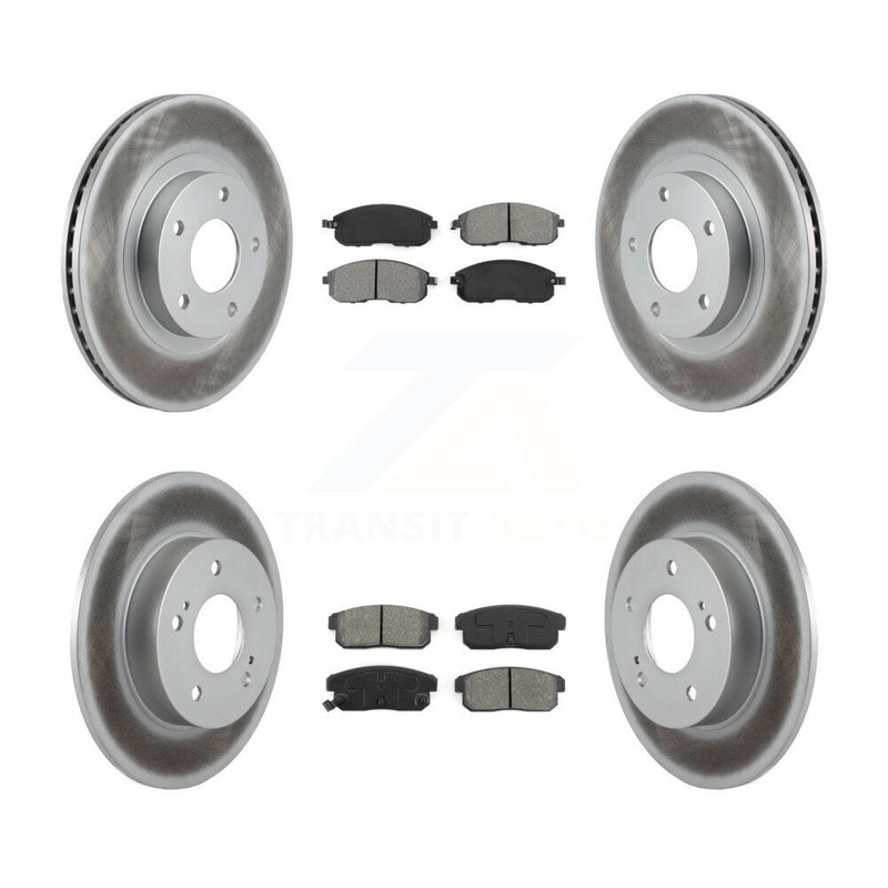 Transit Auto KGS-100810 Disc Brake Kit for 2002-2004 INFINITI I35, Nissan Maxima - Front and Rear