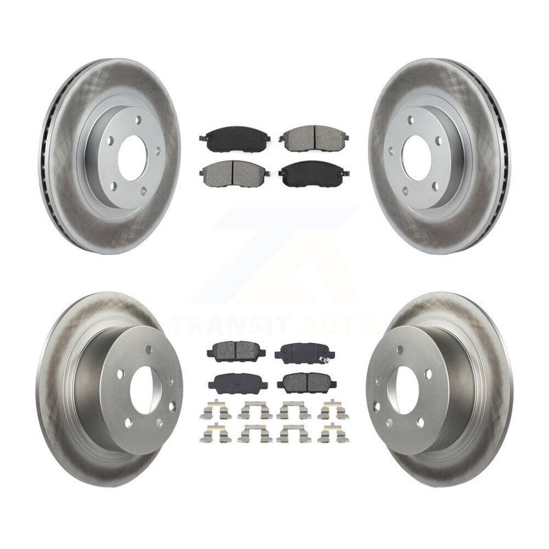 Transit Auto KGS-100811 Disc Brake Kit for 2002-2006 Nissan Altima - Front and Rear