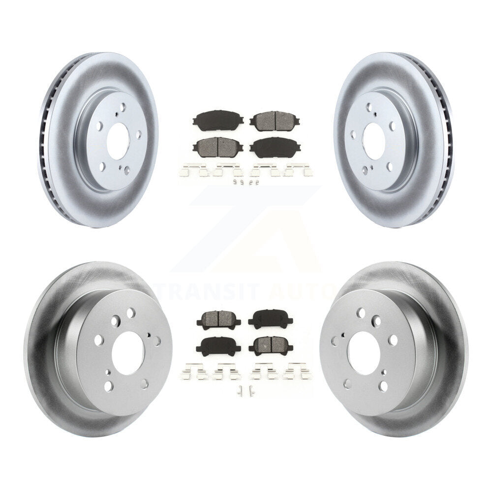 Transit Auto KGS-100812 Disc Brake Kit for 2004-2008 Toyota Avalon, Toyota Solara - Front and Rear