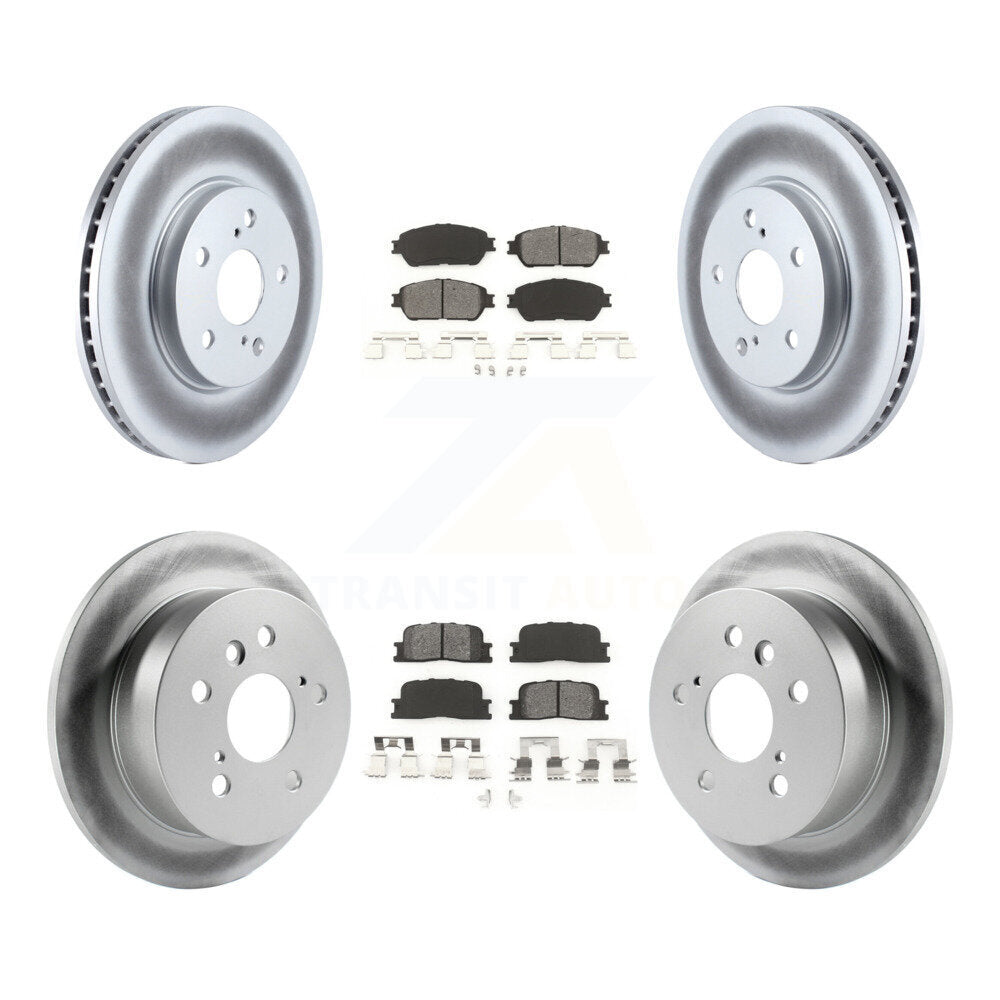 Transit Auto KGS-100813 Disc Brake Kit for 2002-2003 Lexus ES300 - Front and Rear