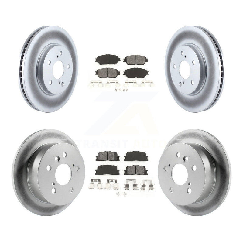 Transit Auto KGS-100813 Disc Brake Kit for 2002-2003 Lexus ES300 - Front and Rear