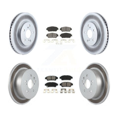 Transit Auto KGS-100814 Disc Brake Kit for 2004-2010 Toyota Sienna - Front and Rear