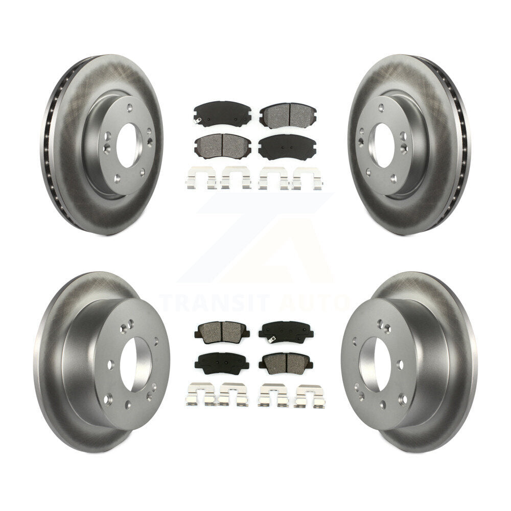 Transit Auto KGS-100822 Disc Brake Kit for 2012-2013 Kia Soul - Front and Rear
