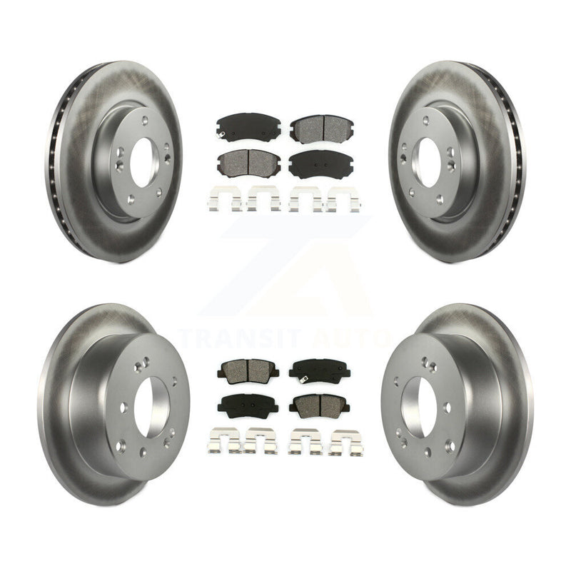 Transit Auto KGS-100822 Disc Brake Kit for 2012-2013 Kia Soul - Front and Rear