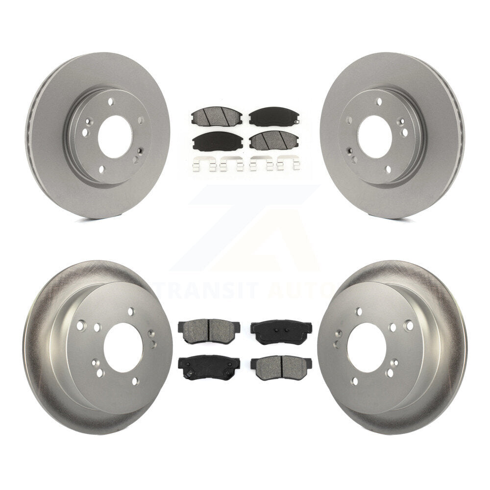 Transit Auto KGS-100823 Disc Brake Kit for 2001-2006 Hyundai Santa Fe - Front and Rear