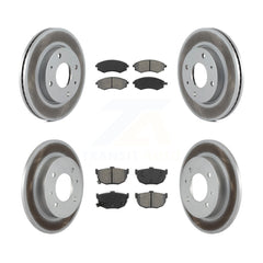 Transit Auto KGS-100828 Disc Brake Kit for 2001-2006 Hyundai Elantra - Front and Rear