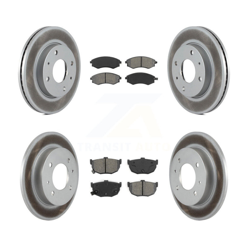 Transit Auto KGS-100828 Disc Brake Kit for 2001-2006 Hyundai Elantra - Front and Rear