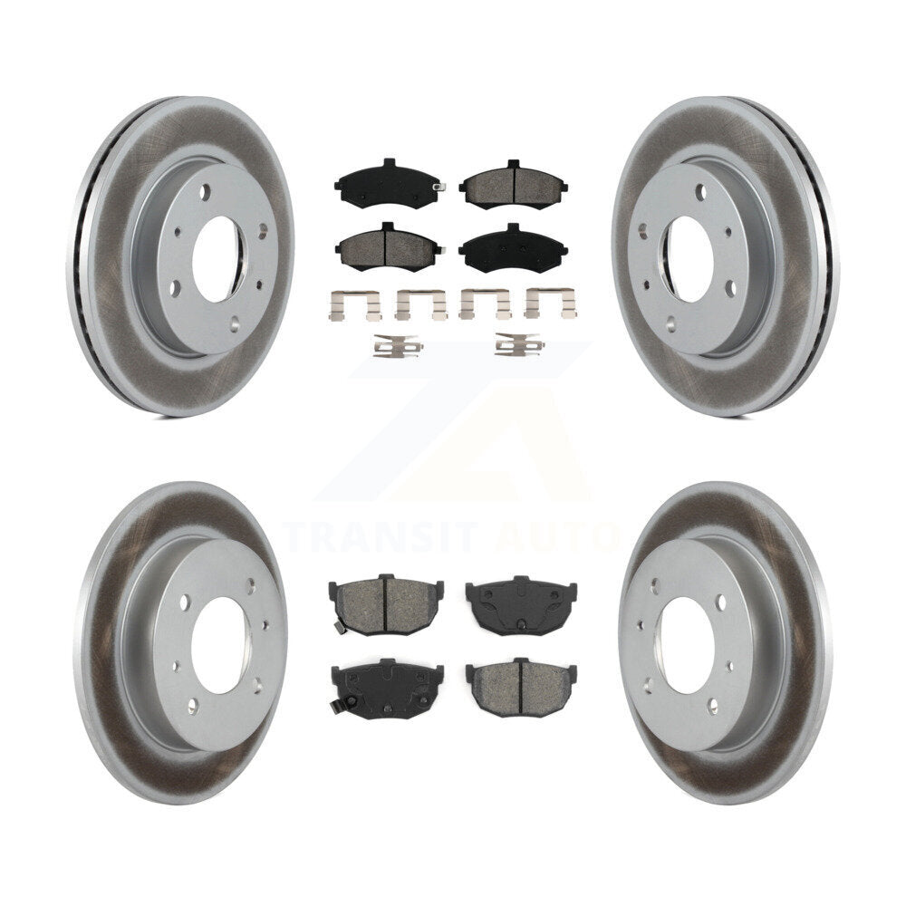 Transit Auto KGS-100830 Disc Brake Kit for 2002-2005 Hyundai Elantra - Front and Rear