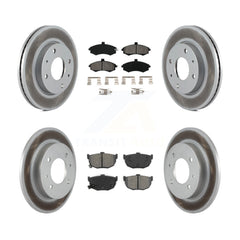 Transit Auto KGS-100830 Disc Brake Kit for 2002-2005 Hyundai Elantra - Front and Rear