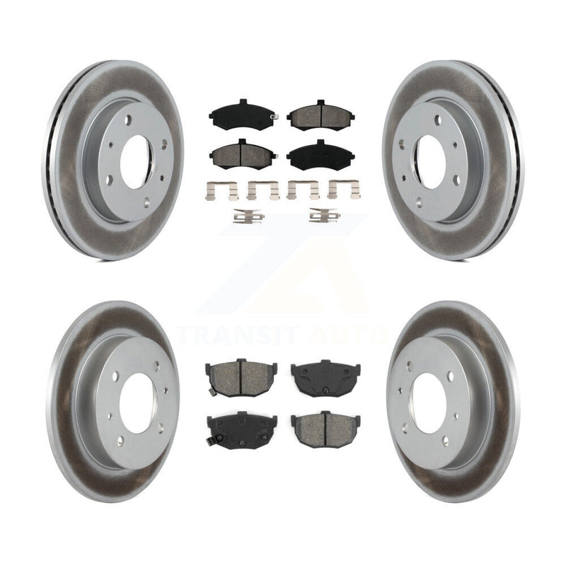 Transit Auto KGS-100830 Disc Brake Kit for 2002-2005 Hyundai Elantra - Front and Rear