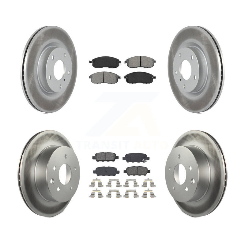 Transit Auto KGS-100831 Disc Brake Kit for 2003-2005 INFINITI G35, Nissan 350Z - Front and Rear