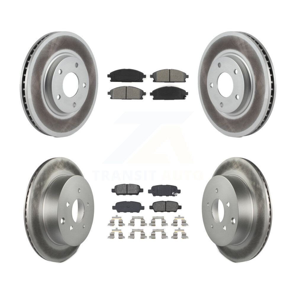 Transit Auto KGS-100833 Disc Brake Kit for 2004-2009 Nissan Quest - Front and Rear