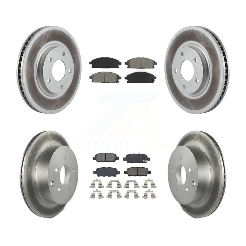 Transit Auto KGS-100833 Disc Brake Kit for 2004-2009 Nissan Quest - Front and Rear