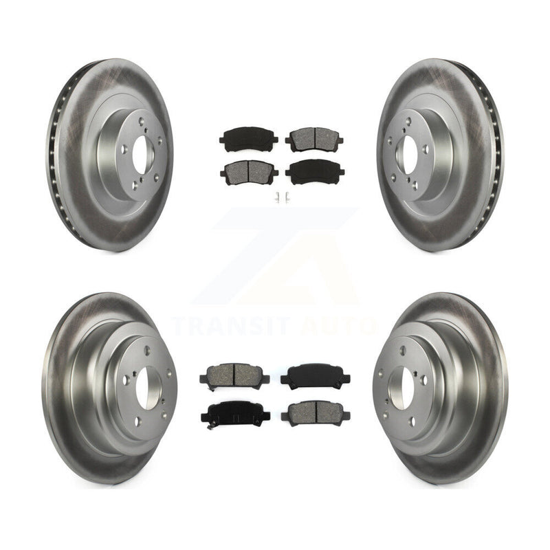 Transit Auto KGS-100841 Disc Brake Kit for 2002 Subaru Impreza - Front and Rear
