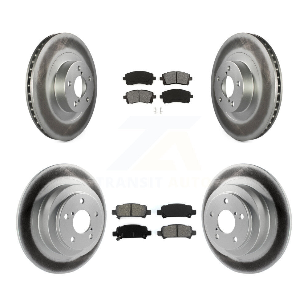 Transit Auto KGS-100842 Disc Brake Kit for 2000-2002 Subaru Legacy, Subaru Outback - Front and Rear